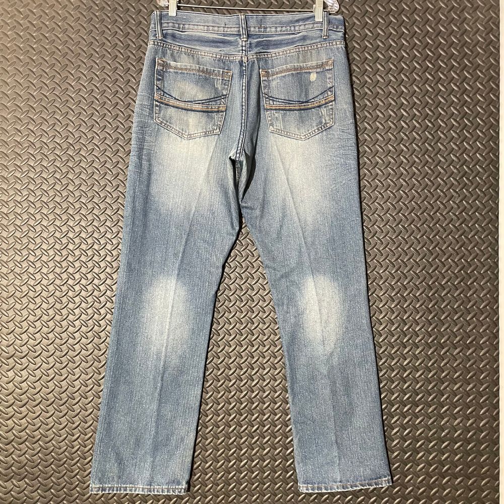 Agile Y2K 5 Pocket Light Washed Denim Blue Jeans Casual Wear Men's‎ Size 36